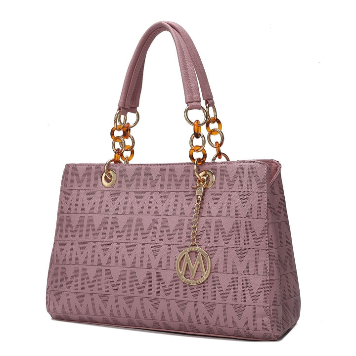 MKF Collection Sirna Shoulder Bag M Signature Multi-Functional Tote Handbag by Mia K. Image 8