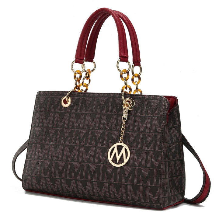 MKF Collection Sirna Shoulder Bag M Signature Multi-Functional Tote Handbag by Mia K. Image 9