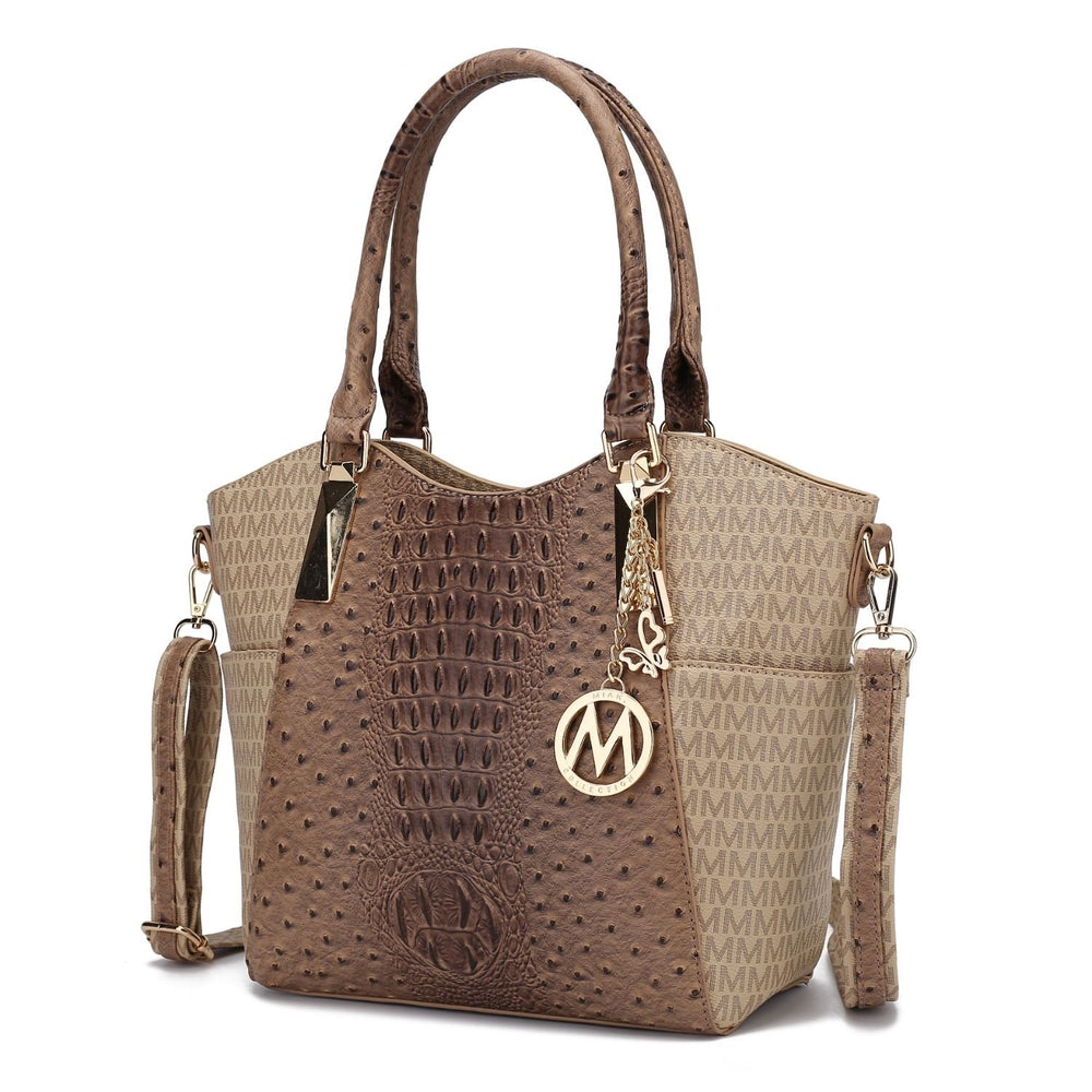 Kristal M Signature Tote Handbag Multi-Functional Shoulder Bag by Mia K. Image 2