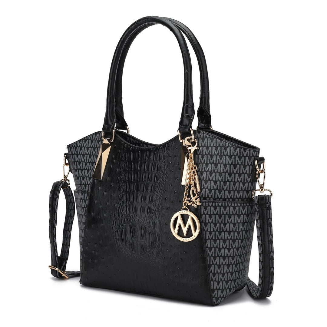 Kristal M Signature Tote Handbag Multi-Functional Shoulder Bag by Mia K. Image 3