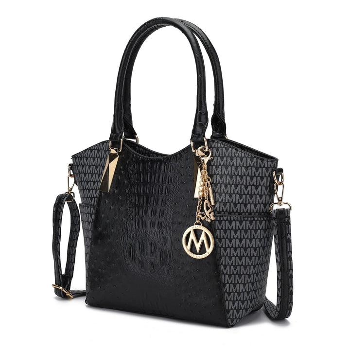 Kristal M Signature Tote Handbag Multi-Functional Shoulder Bag by Mia K. Image 1