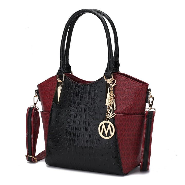 Kristal M Signature Tote Handbag Multi-Functional Shoulder Bag by Mia K. Image 4