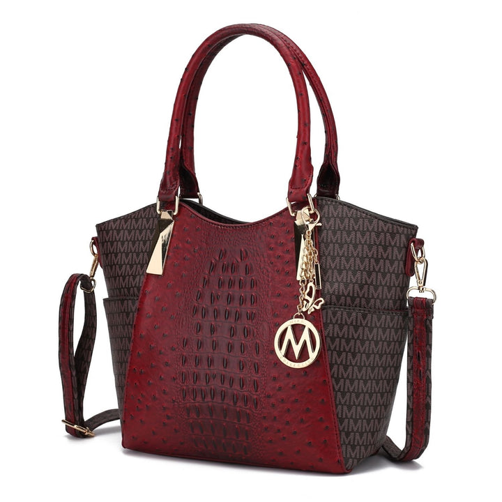 Kristal M Signature Tote Handbag Multi-Functional Shoulder Bag by Mia K. Image 8