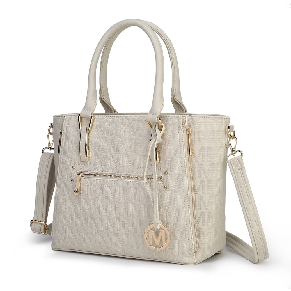 MKF Collection Cairo Multi-Functional Shoulder Bag M Signature Satchel Handbag by Mia K. Image 2