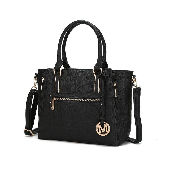 MKF Collection Cairo Multi-Functional Shoulder Bag M Signature Satchel Handbag by Mia K. Image 3