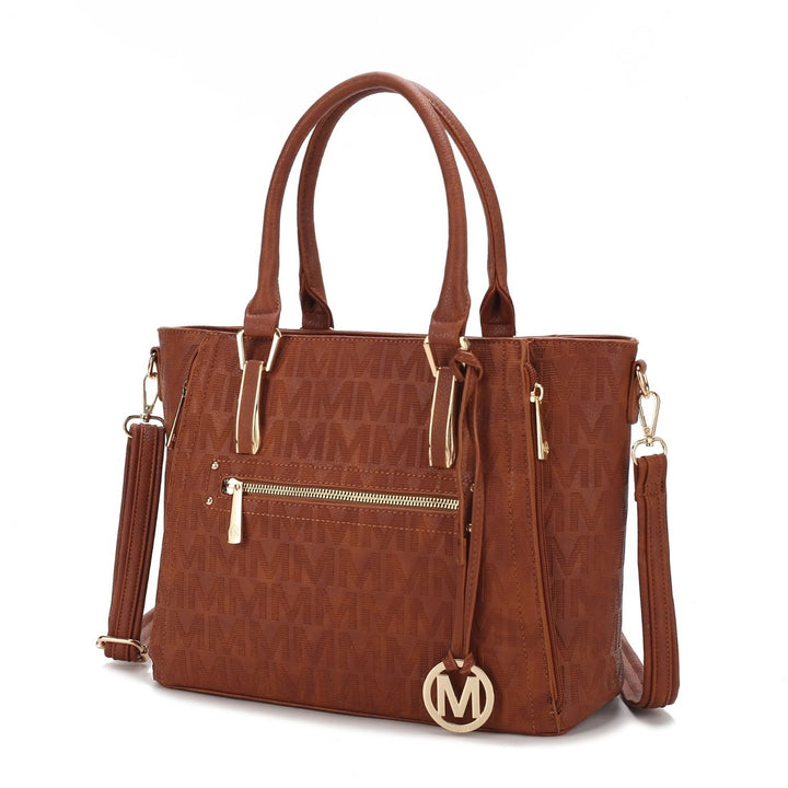 MKF Collection Cairo Multi-Functional Shoulder Bag M Signature Satchel Handbag by Mia K. Image 4