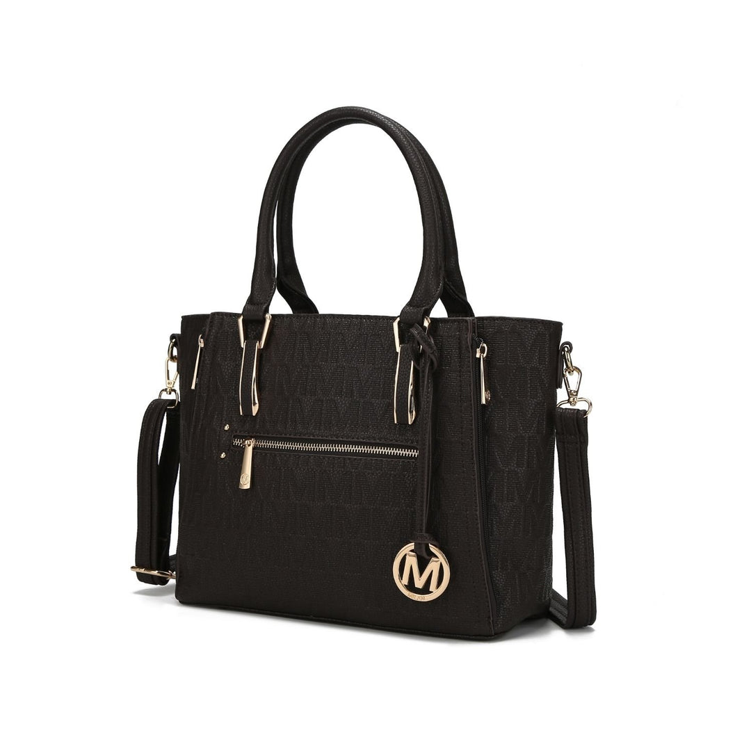 MKF Collection Cairo Multi-Functional Shoulder Bag M Signature Satchel Handbag by Mia K. Image 4