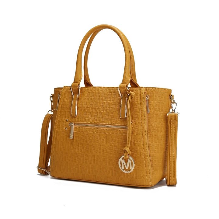 MKF Collection Cairo Multi-Functional Shoulder Bag M Signature Satchel Handbag by Mia K. Image 7