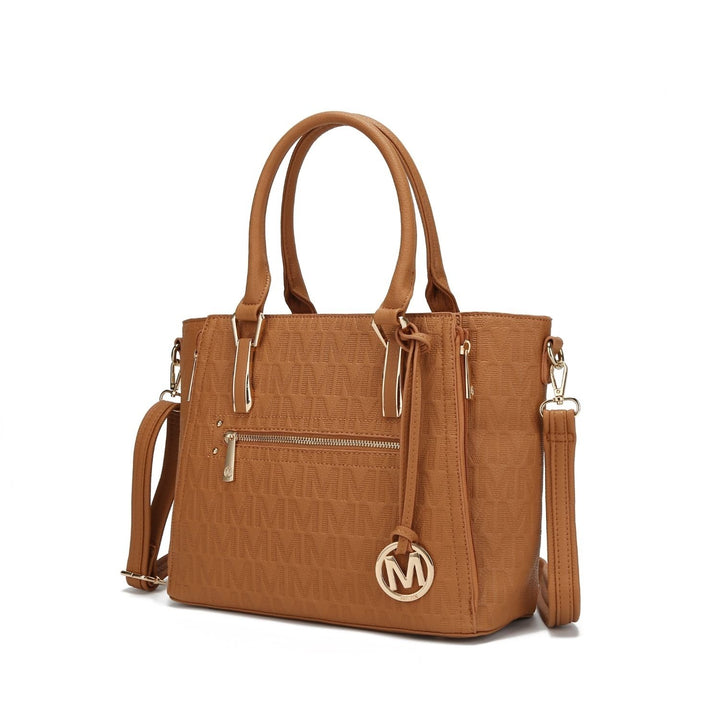 MKF Collection Cairo Multi-Functional Shoulder Bag M Signature Satchel Handbag by Mia K. Image 12