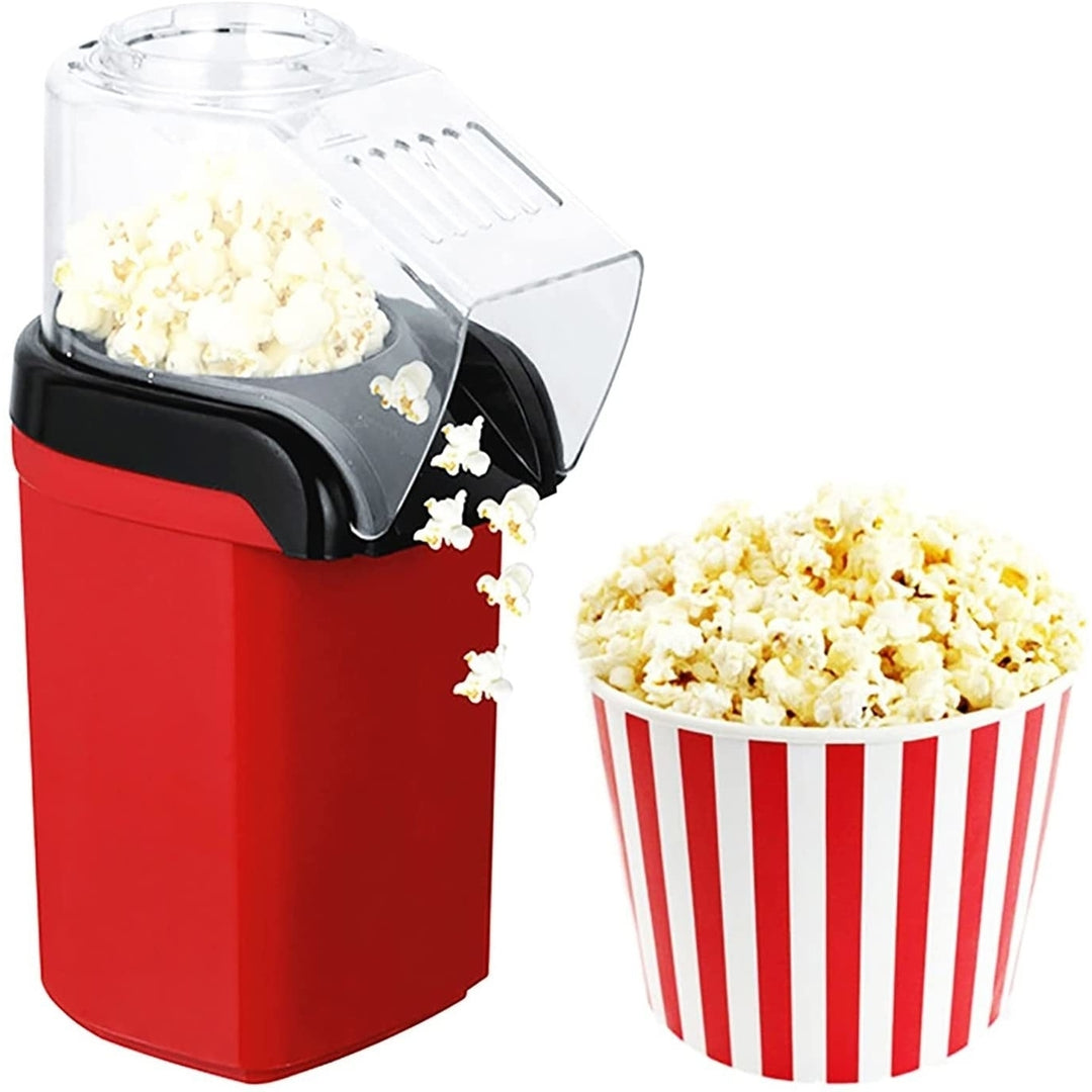 Popcorn Machine Hot Air Electric Popper Kernel Corn Maker Bpa Free No Oil Image 3