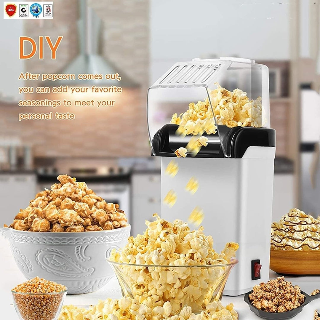 Popcorn Machine Hot Air Electric Popper Kernel Corn Maker Bpa Free No Oil Image 11