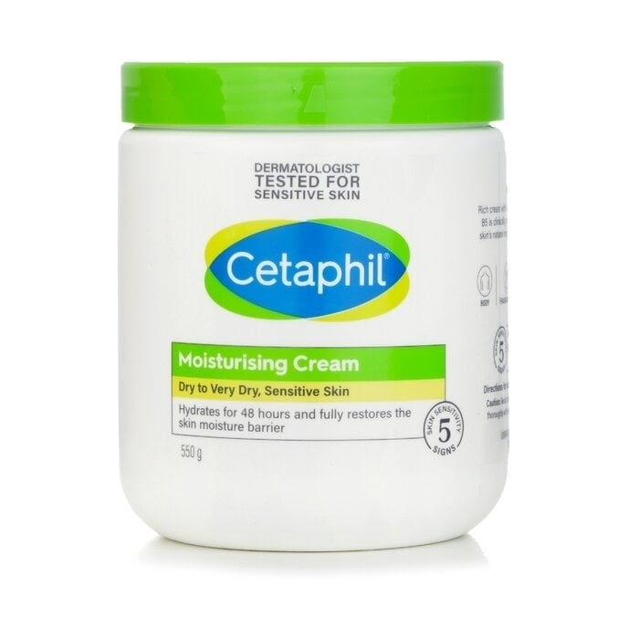 Cetaphil - Moisturising Cream 48H - For Dry to Very DrySensitive Skin(550g) Image 1