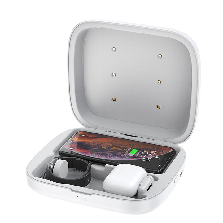 PlusProtect UV Sanitizing 4-in-1 Wireless Charging Box Image 4