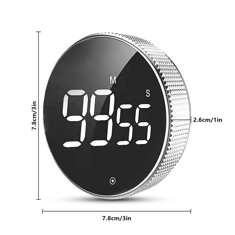 Digital Magnetic Timer with Large Display, Countdown Count-up Clock, for Any Purpose Image 4
