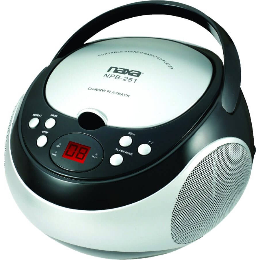 Portable CD Player with AM/FM Stereo Radio Image 2
