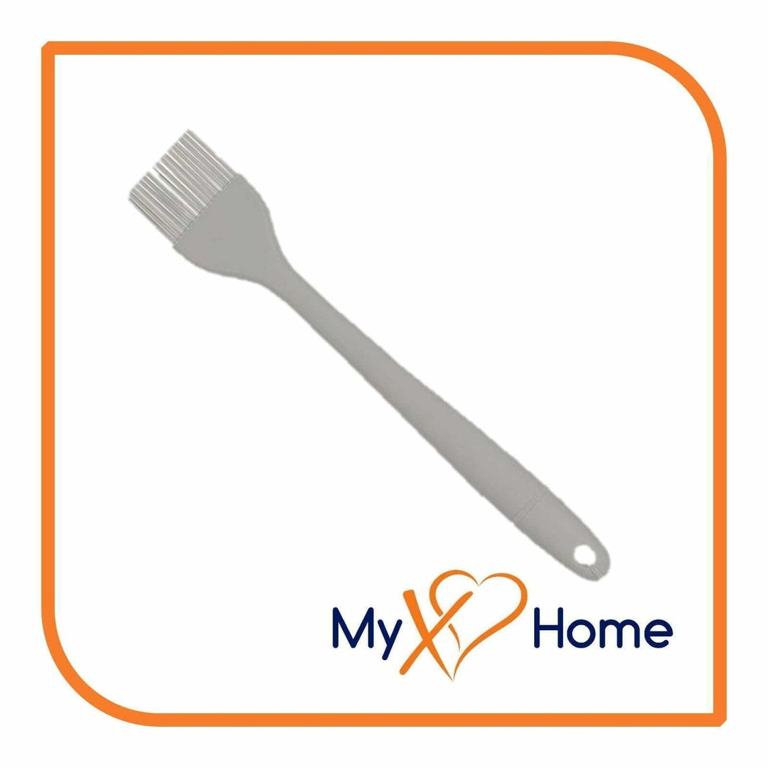 8" Gray Silicone Basting Brush by MyXOHome (1 2 4 or 6 Brushes) Image 7