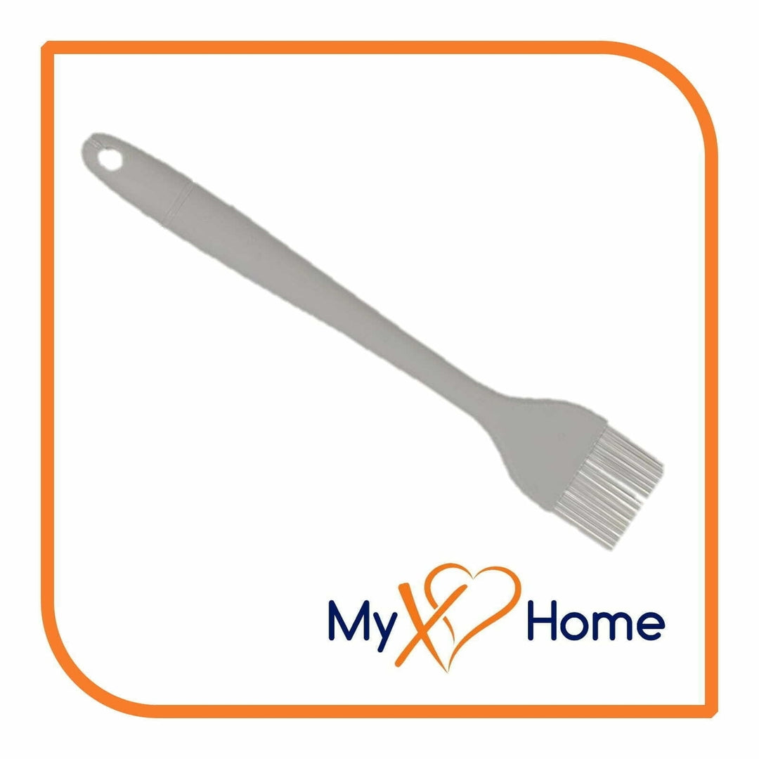 8" Gray Silicone Basting Brush by MyXOHome (1 2 4 or 6 Brushes) Image 8