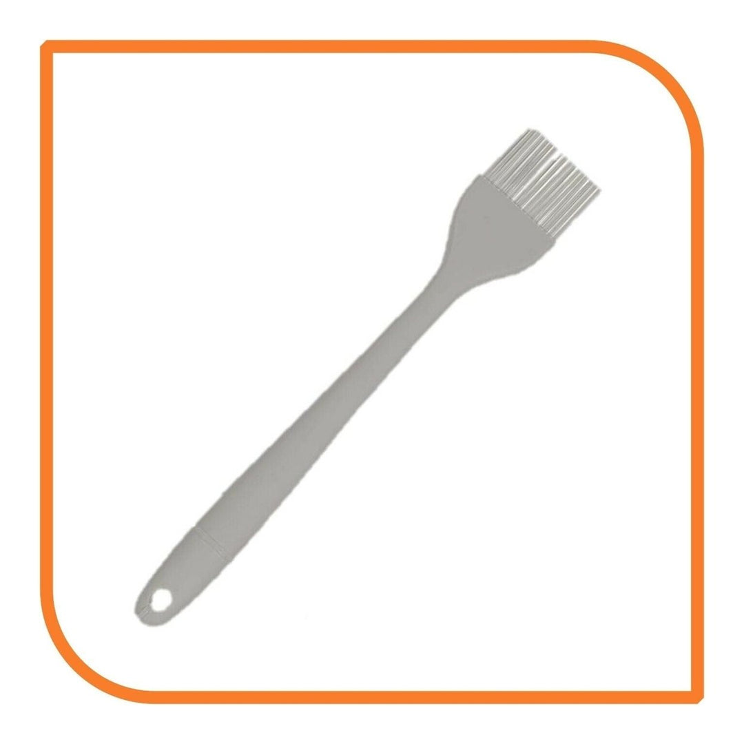 8" Gray Silicone Basting Brush by MyXOHome (1 2 4 or 6 Brushes) Image 10