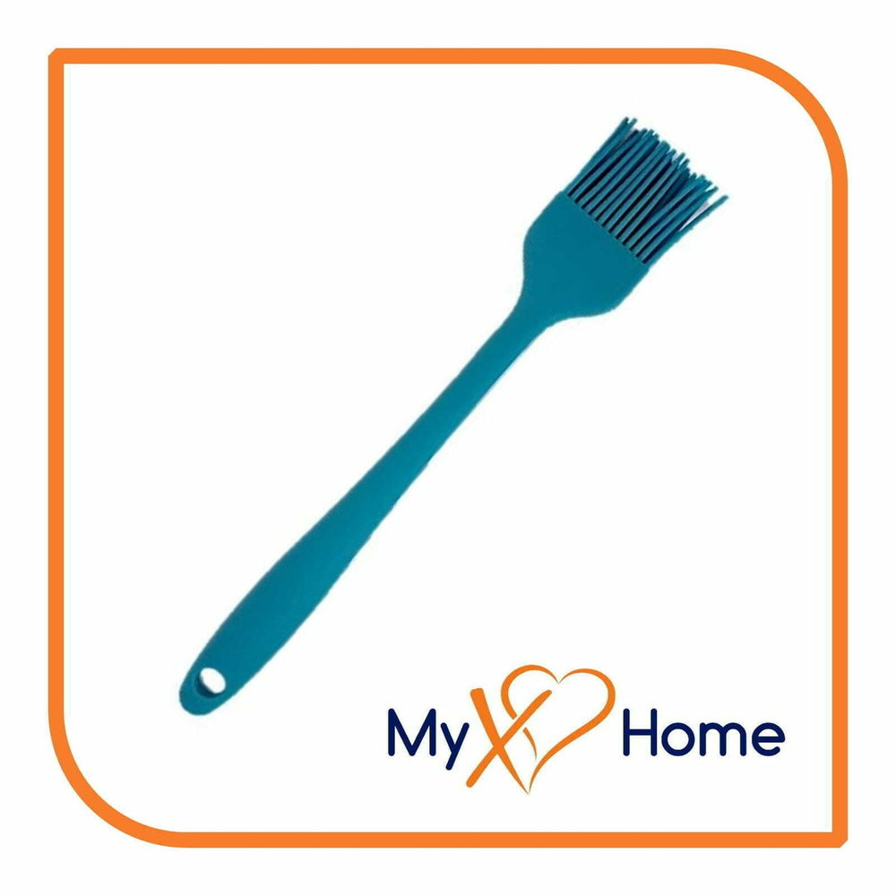 8" Light Blue Silicone Basting Brush by MyXOHome (1 2 4 or 6 Brushes) Image 2