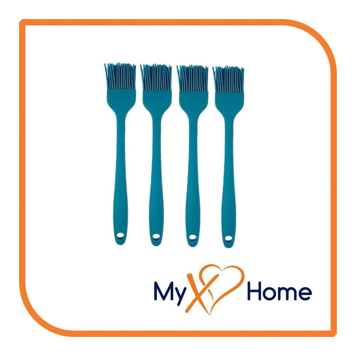 8" Light Blue Silicone Basting Brush by MyXOHome (1 2 4 or 6 Brushes) Image 4