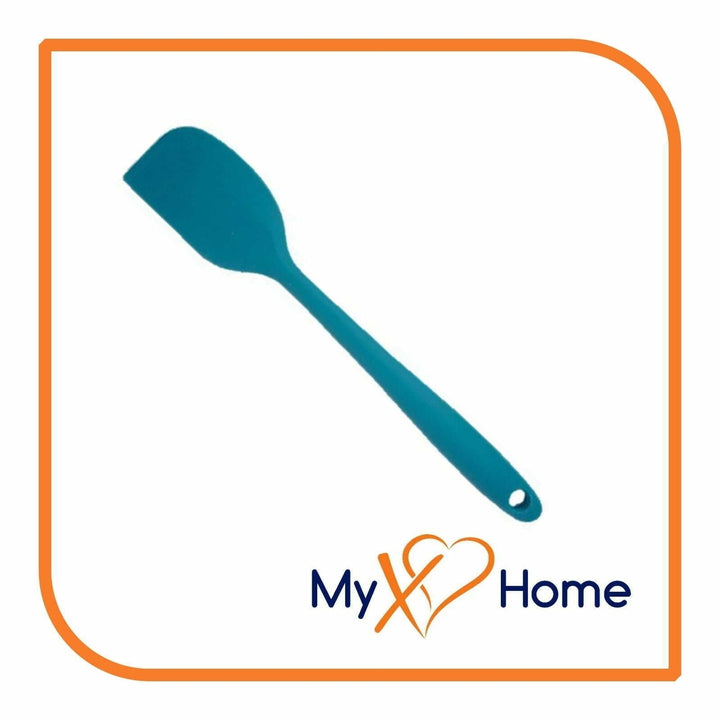 8" Light Blue Silicone Spatula by MyXOHome (1 2 4 or 6 Spatulas) Image 7