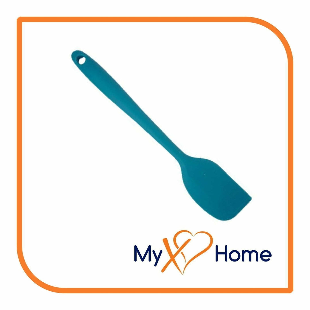 8" Light Blue Silicone Spatula by MyXOHome (1 2 4 or 6 Spatulas) Image 8