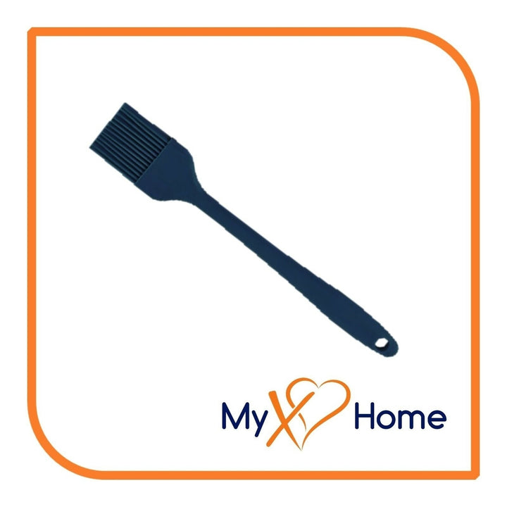 8" Navy Blue Silicone Basting Brush by MyXOHome (1 2 4 or 6 Brushes) Image 7