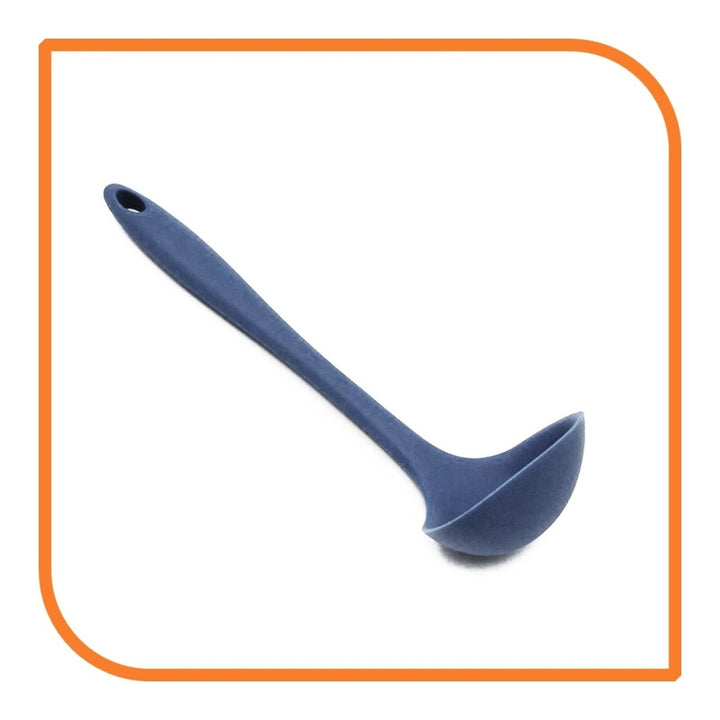 8" Navy Blue Silicone Ladle by MyXOHome (1 2 4 or 6 Ladles) Image 9