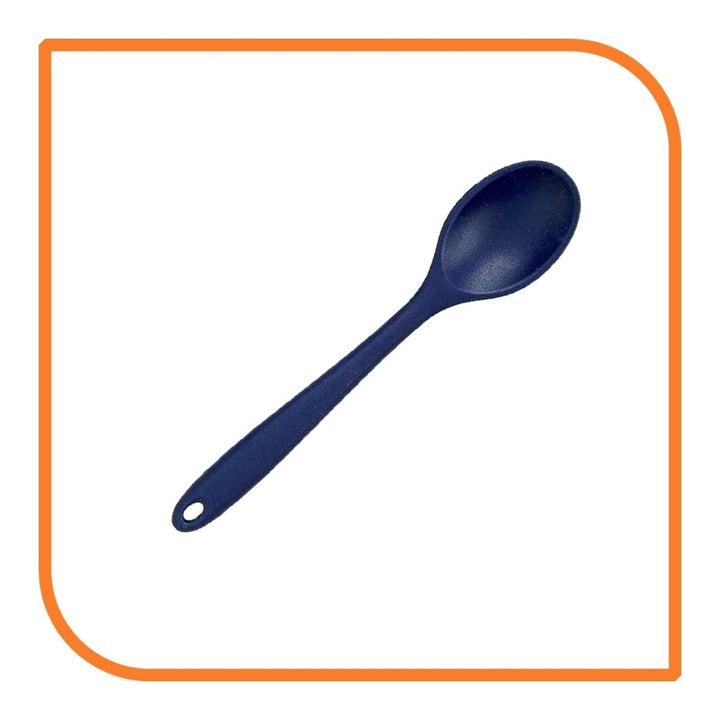 8" Navy Blue Silicone Spoon by MyXOHome (1 2 4 or 6 Spoons) Image 10