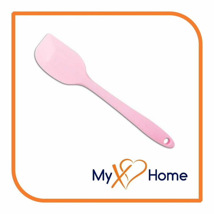 8" Pink Silicone Spatula by MyXOHome (1 2 4 or 6 Spatulas) Image 7