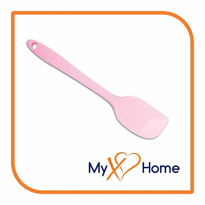 8" Pink Silicone Spatula by MyXOHome (1 2 4 or 6 Spatulas) Image 8