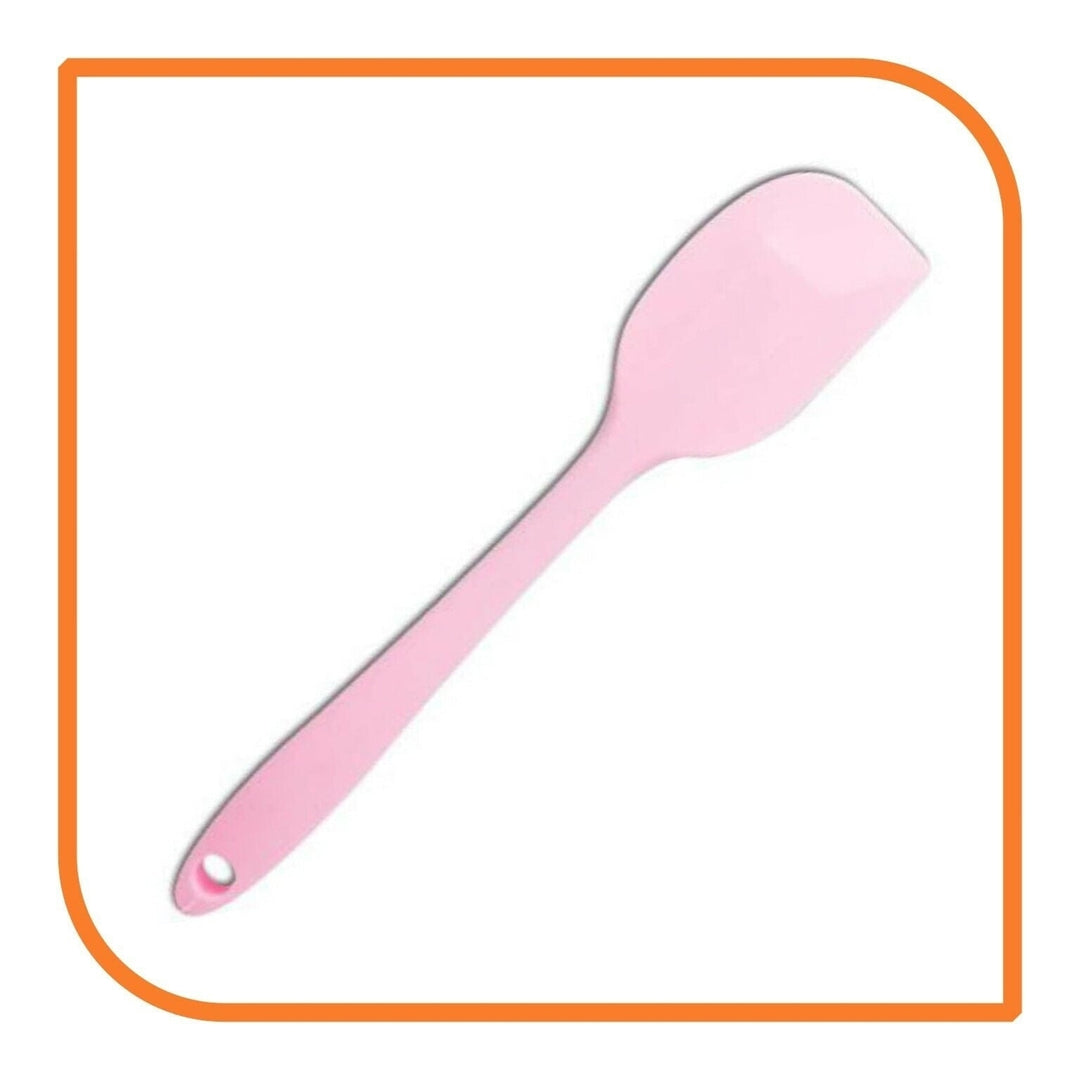 8" Pink Silicone Spatula by MyXOHome (1 2 4 or 6 Spatulas) Image 10