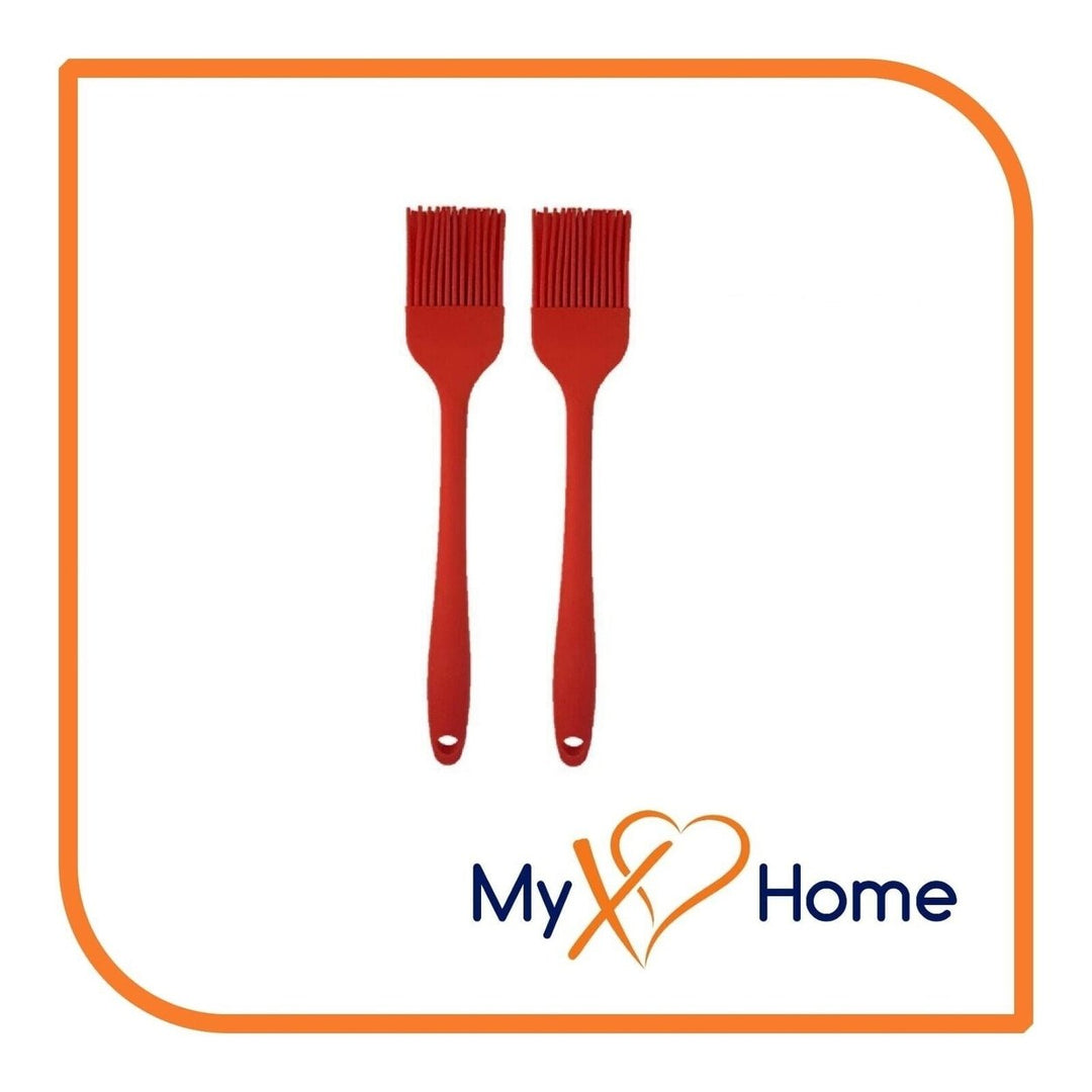 8" Red Silicone Basting Brush by MyXOHome (1 2 4 or 6 Brushes) Image 11