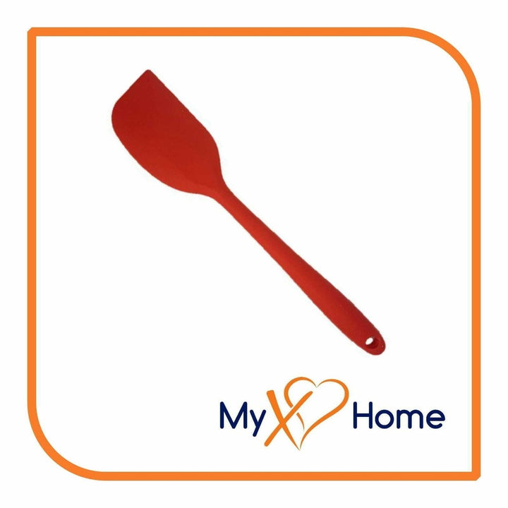 8" Red Silicone Spatula by MyXOHome (1 2 4 or 6 Spatulas) Image 7