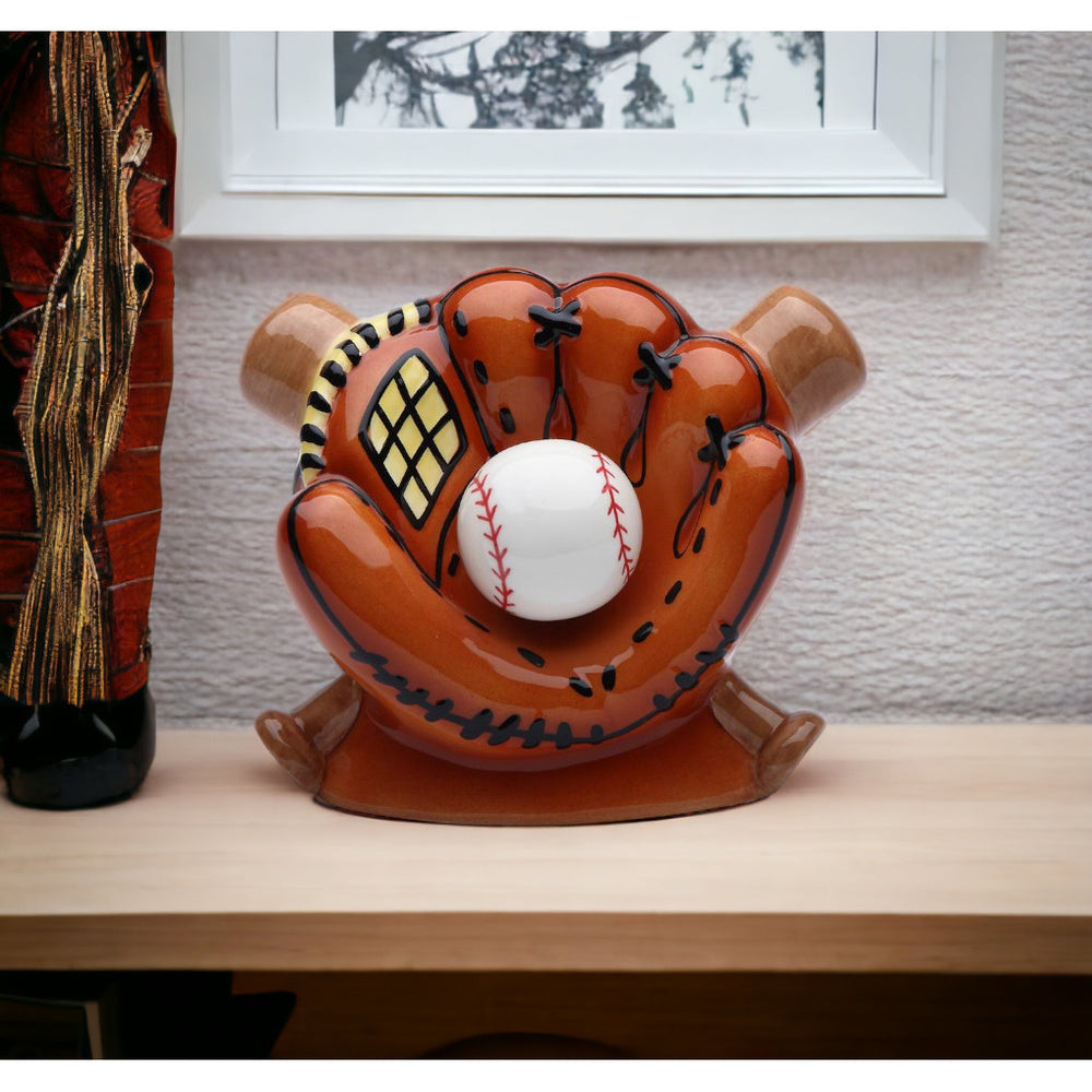 Ceramic Baseball Theme Piggy BankHome Dcor, Image 2