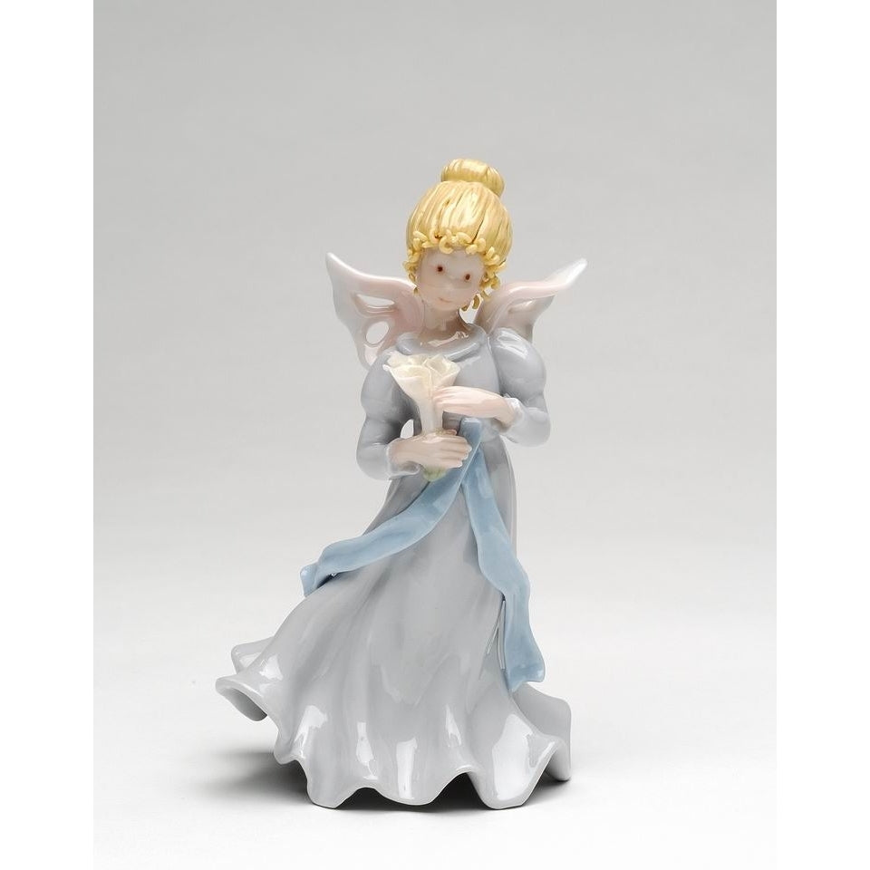 Ceramic Angel Of Tranquility FigurineReligious DcorReligious GiftChurch Dcor, Image 3