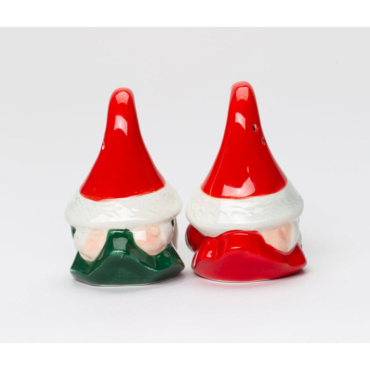 Ceramic Gnome Couple Salt and Pepper Shakers Image 4