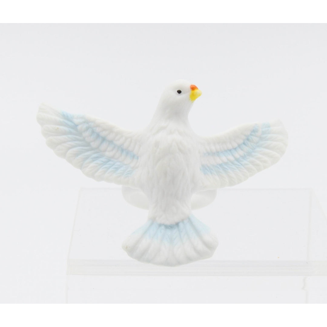 Ceramic Dove Bird Candle RingWedding Dcor or GiftAnniversary Dcor or GiftHome Dcor, Image 3