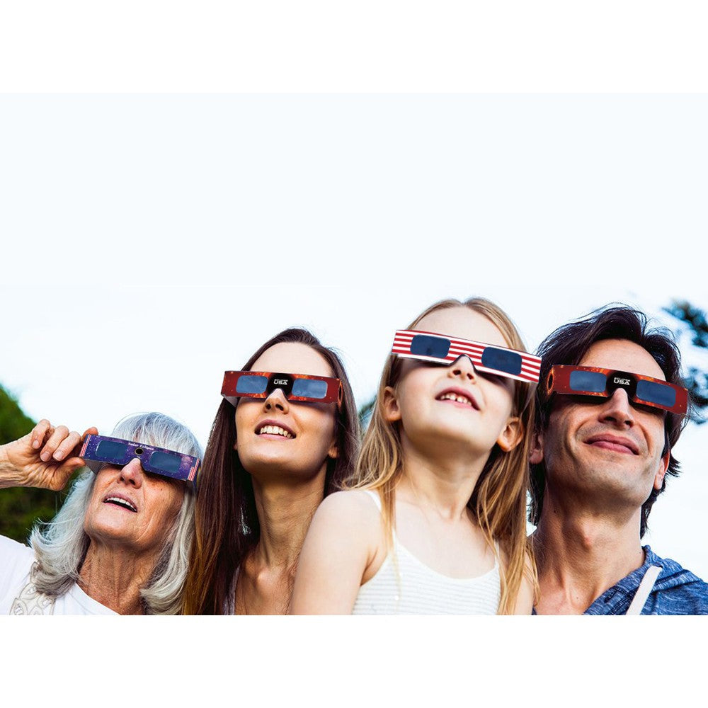 5 OR 10 Pack BRITENWAY Solar Eclipse Glasses - CE Approved and ISO Certified Safe Image 7