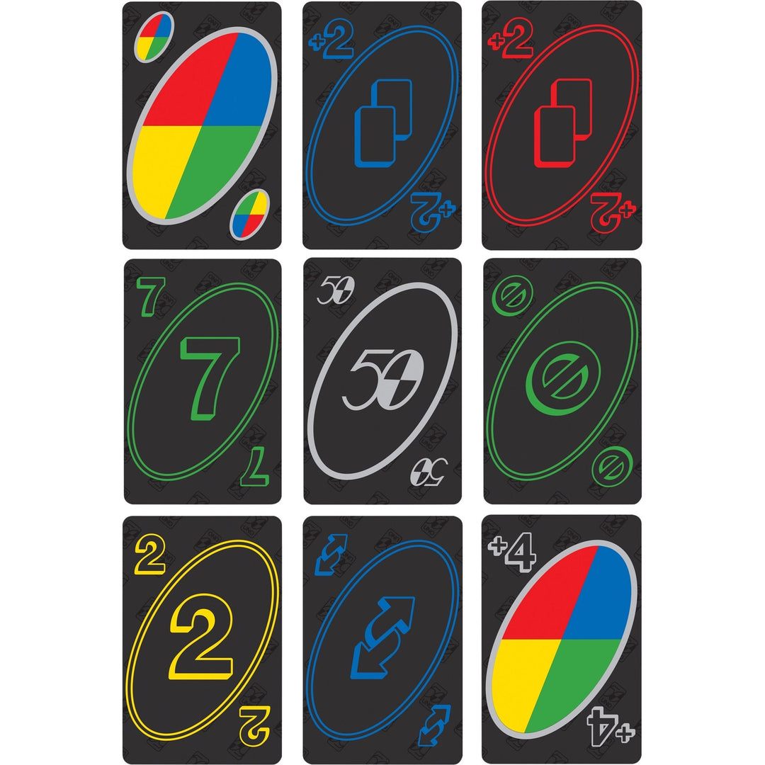 UNO Premium 50th Anniversary Edition Matching Card Game Image 4