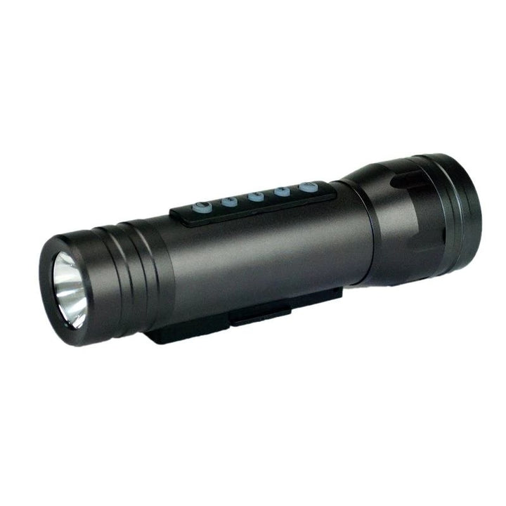 Magic Music Torch Bicycle LED Flashlight With Alarm and MP3 Player - Bike Light with MP3 Player Image 8