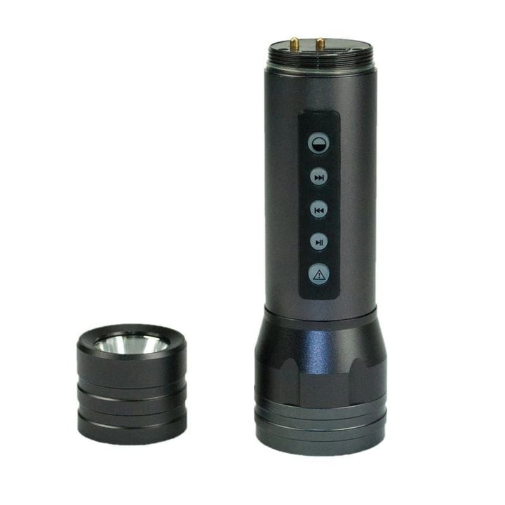 Magic Music Torch Bicycle LED Flashlight With Alarm and MP3 Player - Bike Light with MP3 Player Image 9