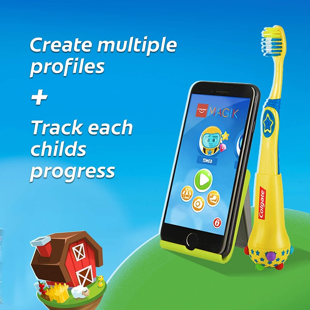 Colgate Magik Kids Smart Toothbrush for Augmented Reality AppAges 5-11 Image 8