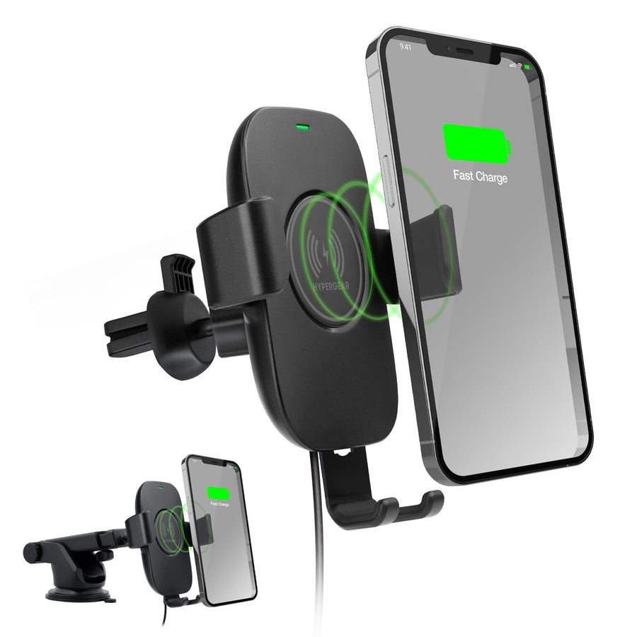 HyperGear Gravity 15W Wireless Fast Charge Mount - Hands-Free (15642-HYP) Image 1