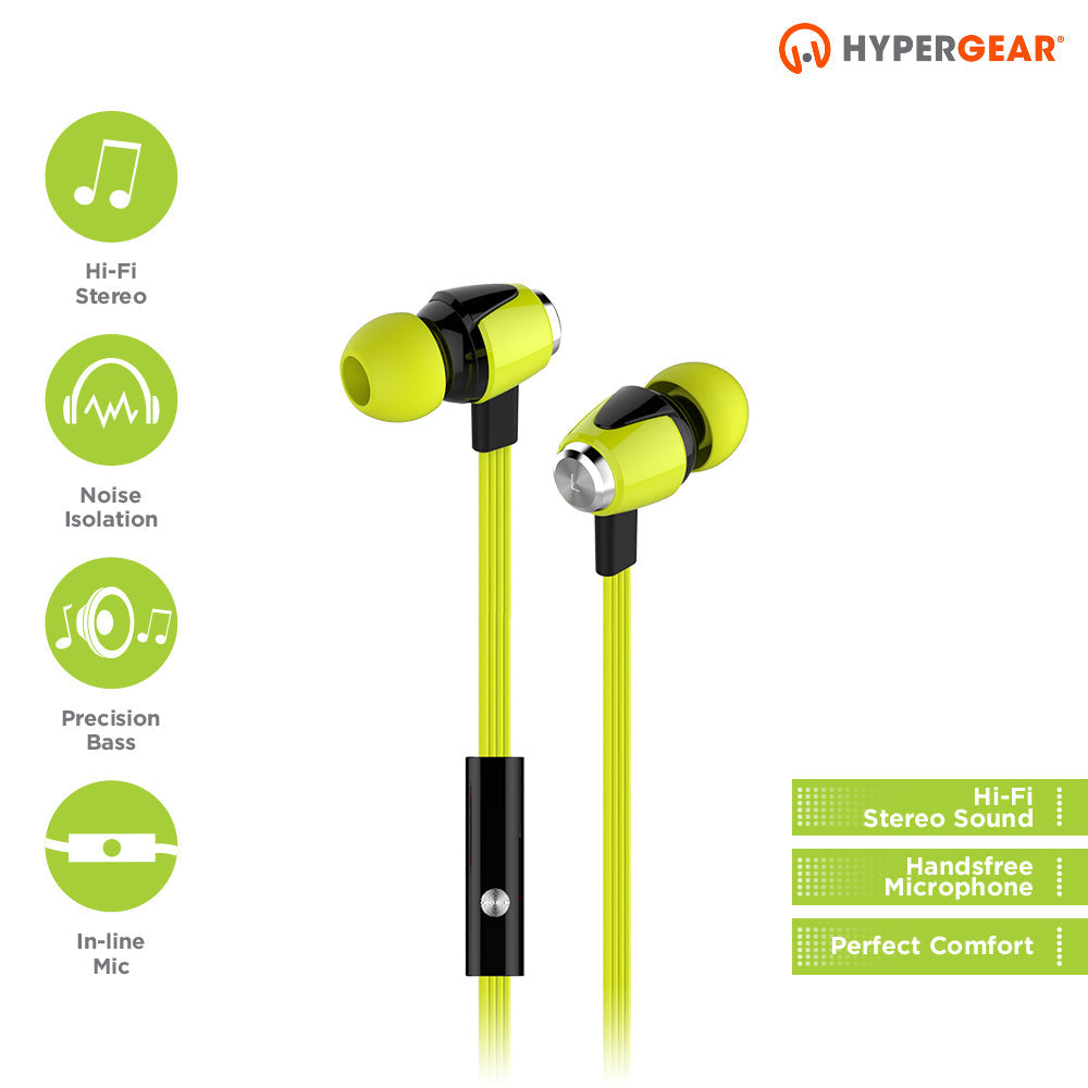 HyperGear dBm Wave Earphones w Mic 3.5mm Image 10