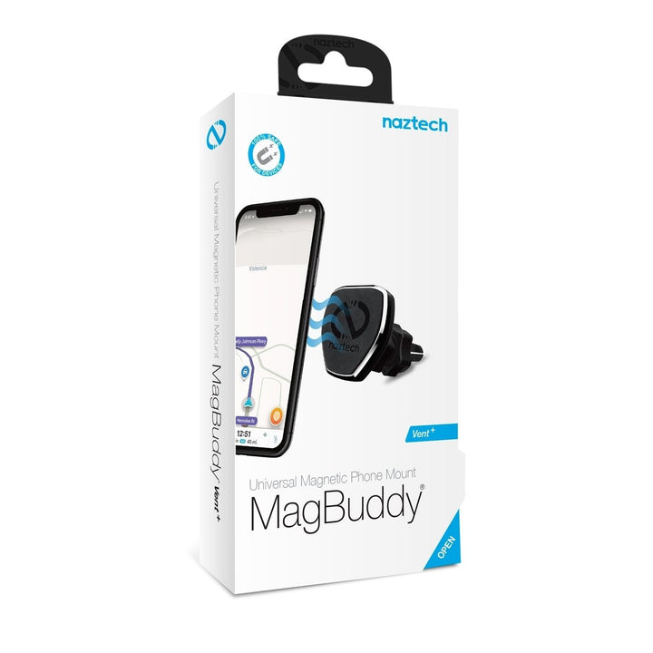 Naztech MagBuddy Universal Magnetic Vent+ Mount Black (14535-HYP) Image 6