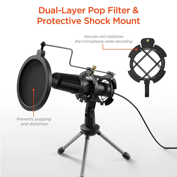 HyperGear Sound Advantage Pro-Audio Hi-Def Condenser Microphone (15592-HYP) Image 4