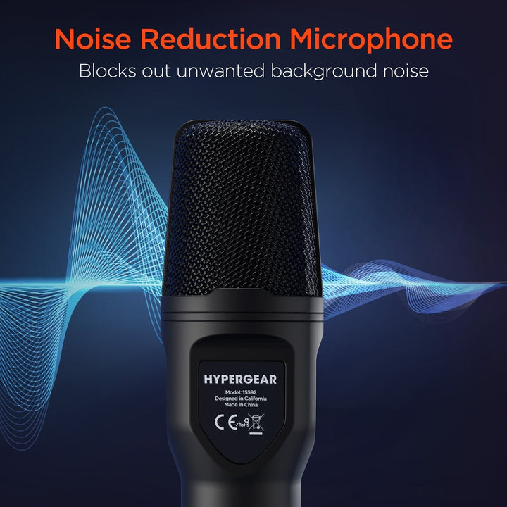 HyperGear Sound Advantage Pro-Audio Hi-Def Condenser Microphone (15592-HYP) Image 7