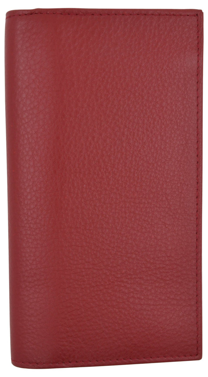 Basic Genuine Leather Checkbook Cover Colors Image 1