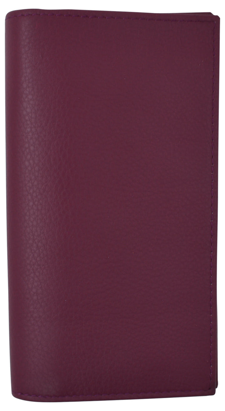 Basic Genuine Leather Checkbook Cover Colors Image 7
